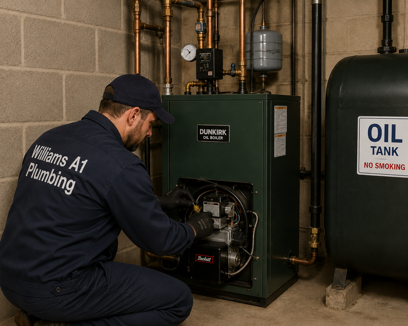 Gas, LPG & Oil Boiler Services — Williams A1 Plumbing Ltd